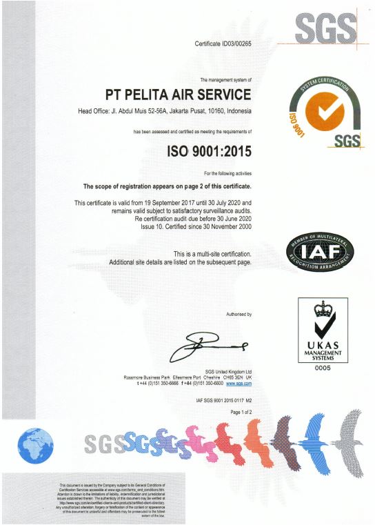 ISO 9001 : 2015
