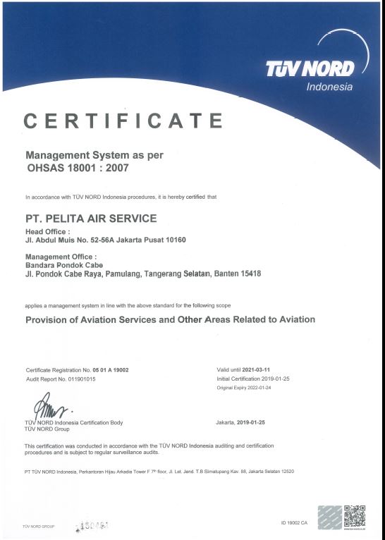 OHSAS 18001 : 2007